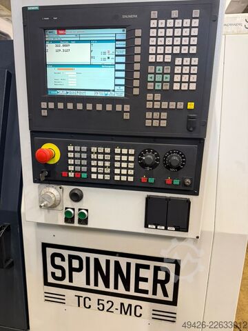 CNC lathe Spinner TC52 MC