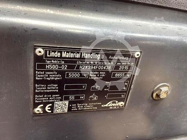 Xe nâng Linde H 50 D (394)