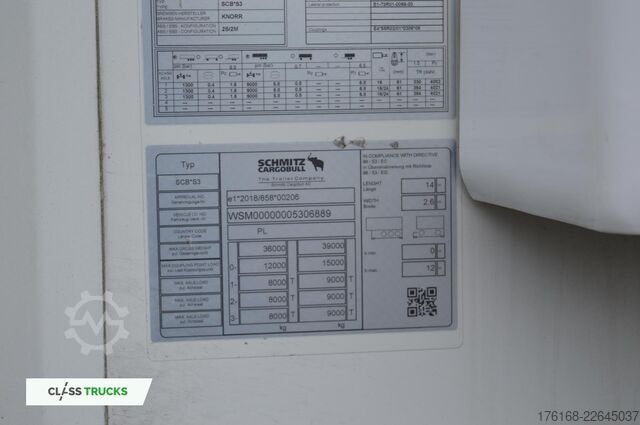 Rơ-moóc lạnh SCHMITZ CARGOBULL SKO FP 45 ThermoKing SLXi 300