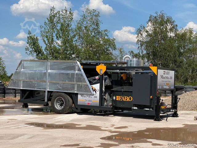Nhà máy trộn bê tông di động FABO Mobile Concrete Batching Plant 30 m3/h Mobile Concrete Batching Plant