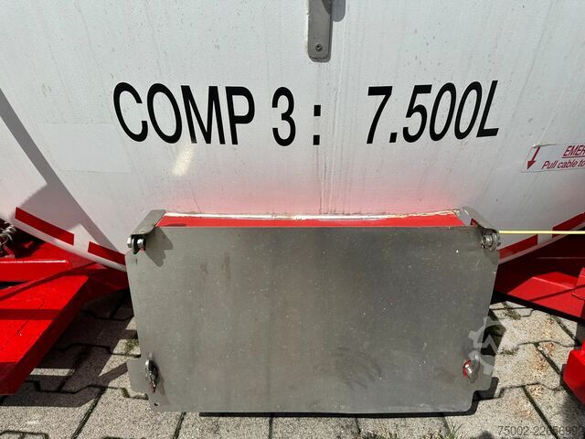 Tankcontainer Van Hool 20FT SWAP BODY / 30.600L / 3 comp (7.500L + 15...