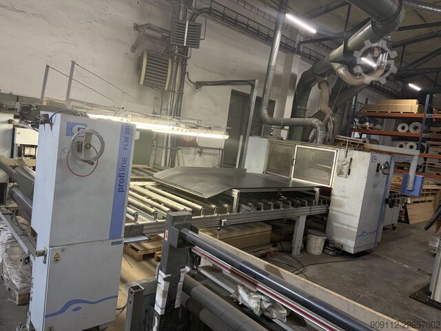 Beläggnings-/lamineringsmaskiner FRIZ Kaschiertechnik GmbH Profiline FLW 300 + FKL 300