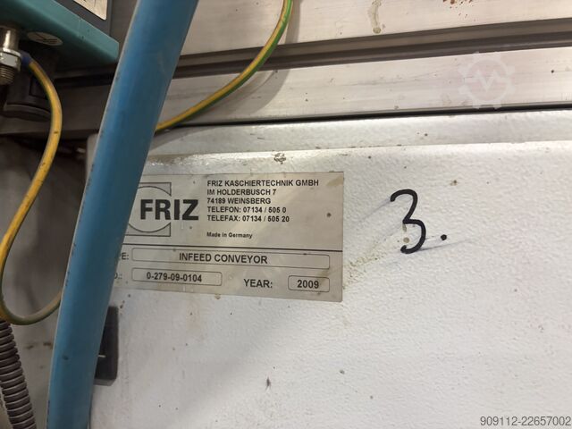 Beläggnings-/lamineringsmaskiner FRIZ Kaschiertechnik GmbH Profiline FLW 300 + FKL 300