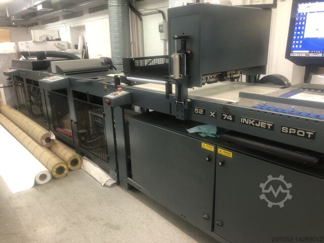 Laminating machine with inline spot UV Autobond Autobond Micro 52 TH-SUV