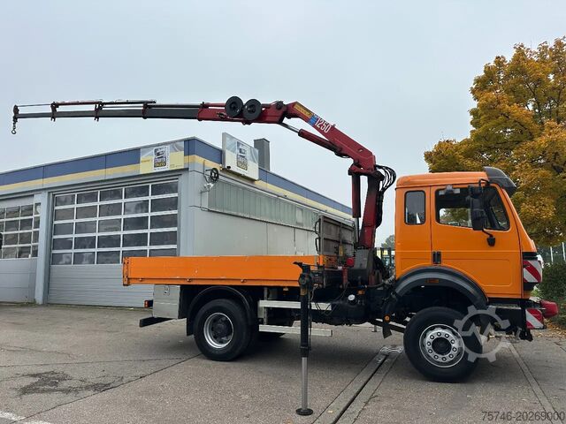 Camión grúa Mercedes-Benz SK 1824 AK*4x4*HMF 1253 K4 B3*Seilwinde