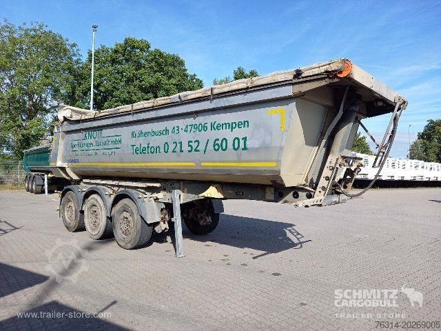 Напівпричіп-самоскид Schmitz Cargobull Kipper Stahlrundmulde 25m³