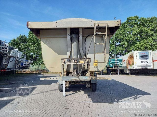 टिपर सेमिट्रेलर Schmitz Cargobull Kipper Stahlrundmulde 25m³