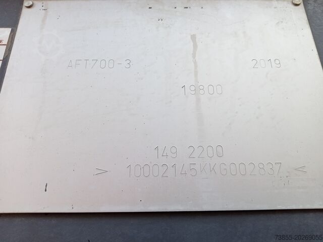 Asfaltläggare Ammann AFT 700-3