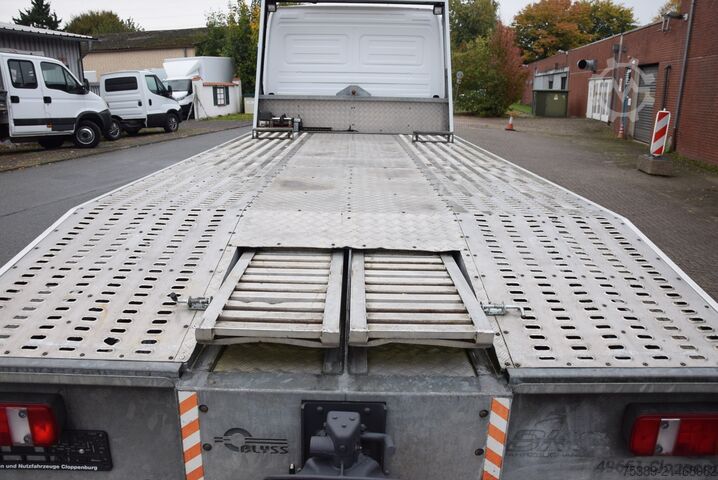 وان حمل خودرو Mercedes-Benz Atego 818 Abschepp. Seilwinde AHK Klima Liege