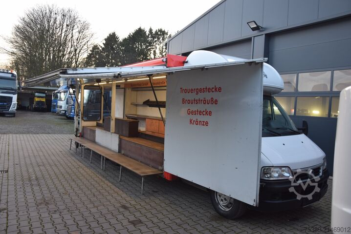 Furgon Fiat 2,8 TDI Blumen Verkaufswagen Heizung Klima