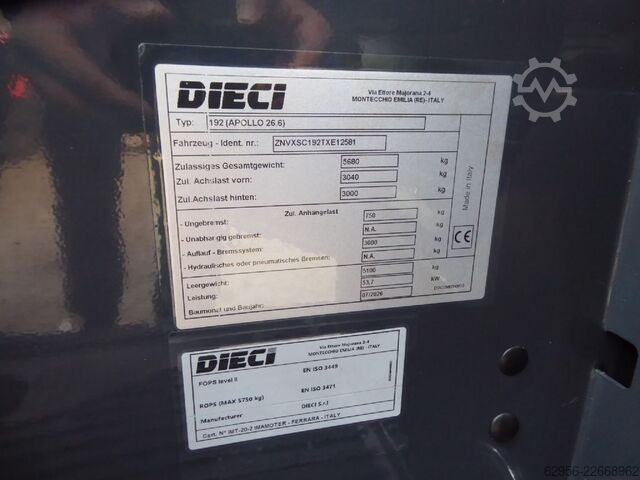 Telehandler / Telescope Forklift Dieci Apollo 26.6 Yanmar