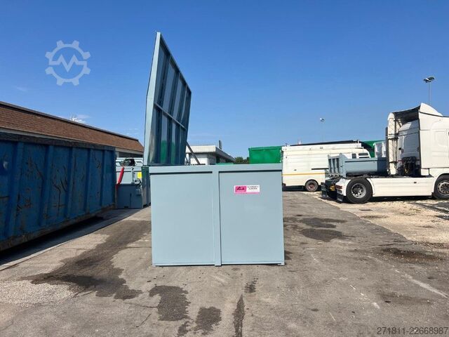 Container cu cârlig  CONTENITORE PER RIFIUTI CON COPERCHIO