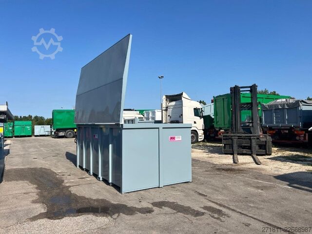 Container cu cârlig  CONTENITORE PER RIFIUTI CON COPERCHIO