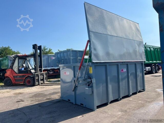 Container cu cârlig  CONTENITORE PER RIFIUTI CON COPERCHIO