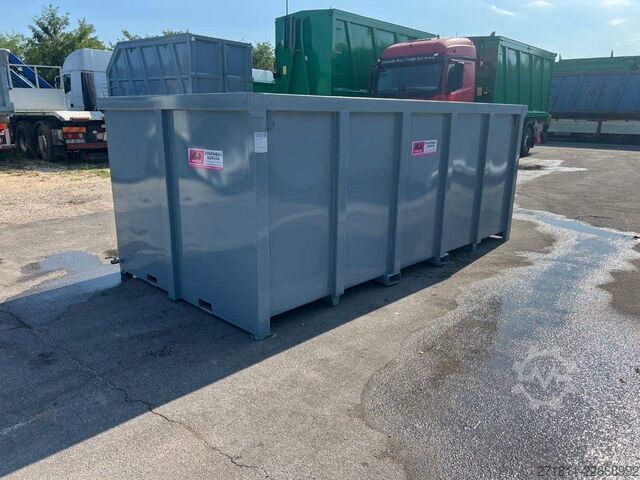 Container cu cârlig  CONTENITORI PER RIFIUTI A CIELO APERTO
