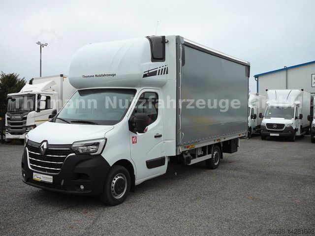 Furgon cu prelată laterală RENAULT Pritsche Plane mit Schlafkabine