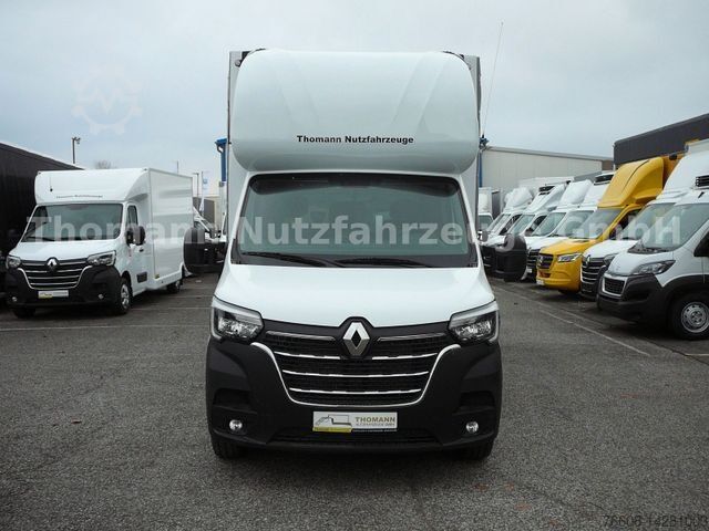 Furgon cu prelată laterală RENAULT Pritsche Plane mit Schlafkabine