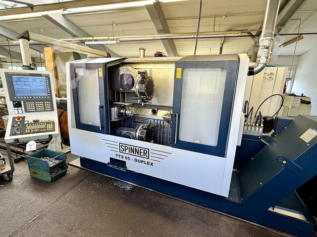 مركز التفريز CNC SPINNER TTS 65 DUPLEX
