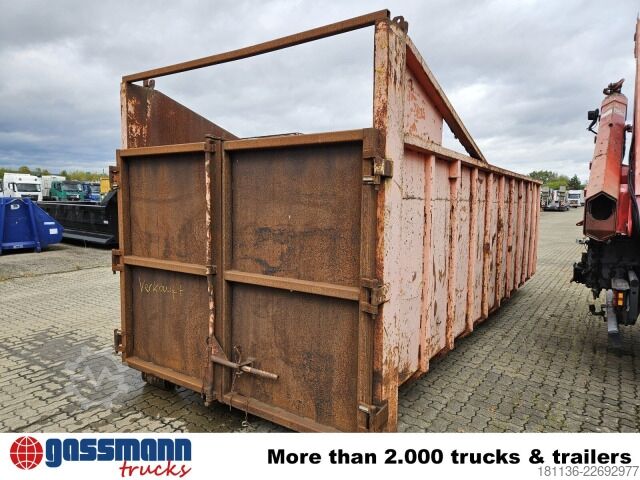 Thùng chứa roll-off  Abrollcontainer mit Flügeltür ca. 26m³