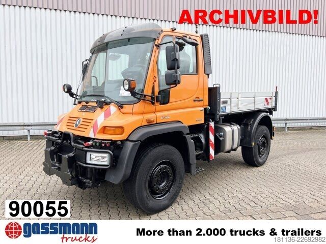 Xe tải chuyên dụng Unimog U 400 4x4, Kipper, Kommunalhydraulik, Zapfwelle