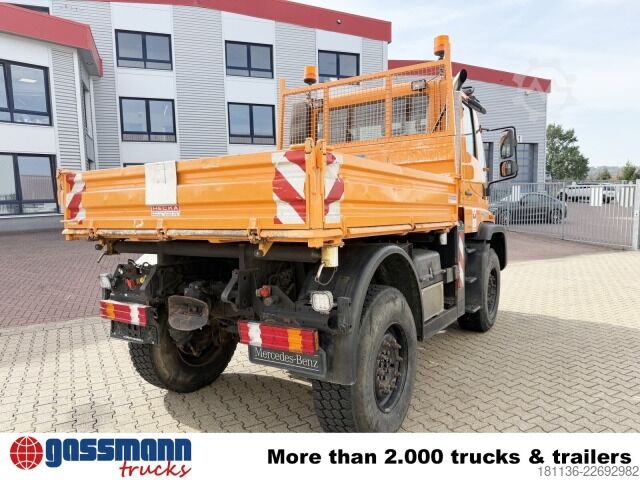 Special purpose truck Unimog U 400 4x4, Kipper, Kommunalhydraulik, Zapfwelle
