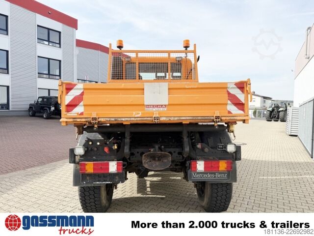 Special purpose truck Unimog U 400 4x4, Kipper, Kommunalhydraulik, Zapfwelle
