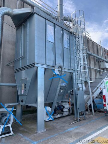 Bag filter, capacity: 10,000–13,000 m³/h Omar 