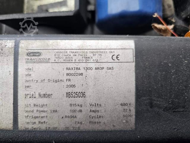 Poluprikolica hladnjača SCHMITZ CARGOBULL City Tiefkühler, Carrier Maxima 1300