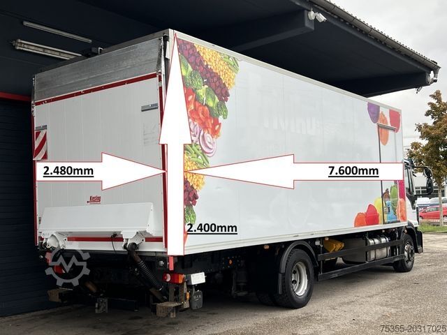 Koelwagen IVECO EuroCargo ML160E28 MitsubTU85 Tiefkühl 7,6m LBW