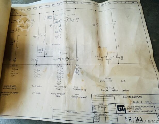 Isolierglasherstellungsmaschine Lisec ER-140