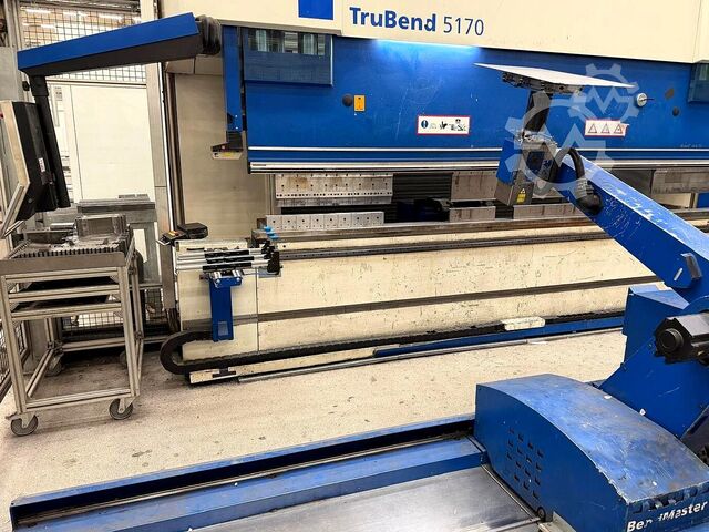 Upogibni stroj + robot Trumpf TruBend 5170 + BendMaster