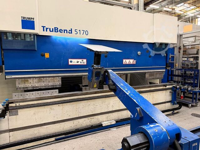 Upogibni stroj + robot Trumpf TruBend 5170 + BendMaster