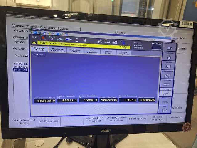 Upogibni stroj + robot Trumpf TruBend 5170 + BendMaster