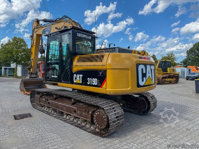 Excavadora de cadenas Caterpillar 319D OQ80 vollhydr. Klima Kamera