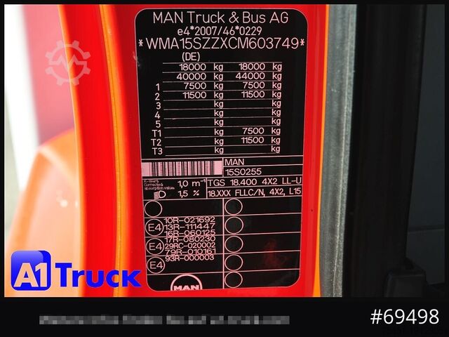 汽车运输卡车 MAN 18.400 TGX, Autotransporter Kässbohrer,