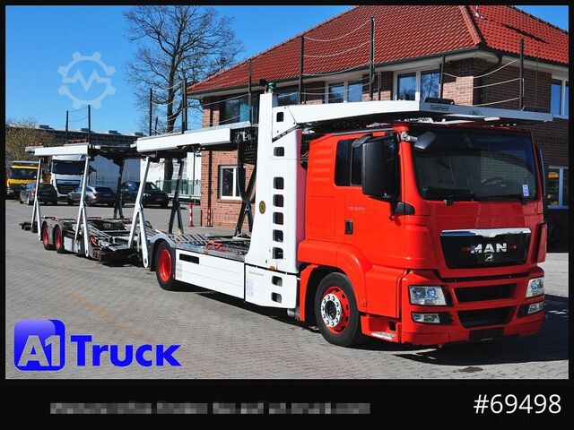 汽车运输卡车 MAN 18.400 TGX, Autotransporter Kässbohrer,