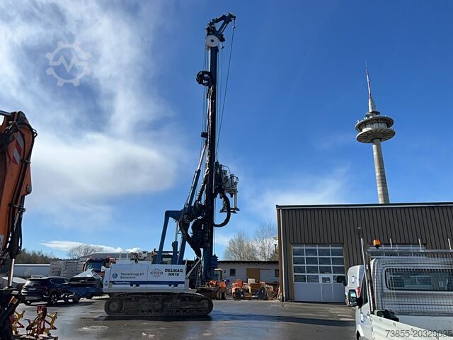 Bohrgerät Delmag SR 25 BT / RH 18 on Sennebogen SR25 with ABI MDBA 3500 Soil Improvement Rig