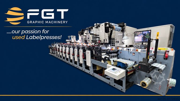 Máy móc đồ họa FGT - Labelpress MPS EF 330-8