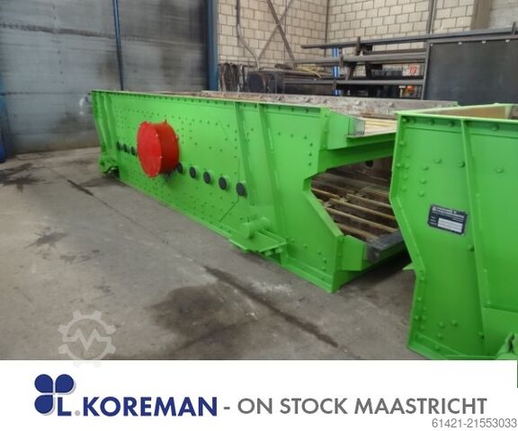 Rūšiavimo mašina Främbs & Freudenberg 20/50-2 Främbs & Freudenberg Surface: 5000 x 2000 mm - 2 decks Screening machine Främbs & Freudenberg 20/50-2