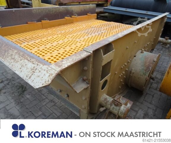 Sijojimo mašina GFA 20/30-1 GFA Surface: 3000 x 2000 mm - 1 Decks Screening machine GFA 20/30-1