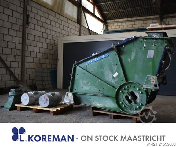 Peneiradora Mogensen Sizer SH1026 Mogensen Typ Sizer SH 1026 2 Decks With two pieces vibration motors of each 0,9 kW Screening machine Mogensen Sizer SH1026