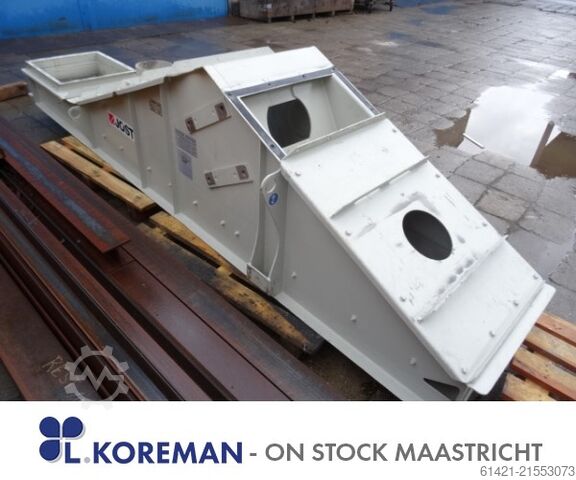 Calha Vibratória Jöst 3500-500 FUF Test Vibrating Chute Jöst 3500-500 FUF