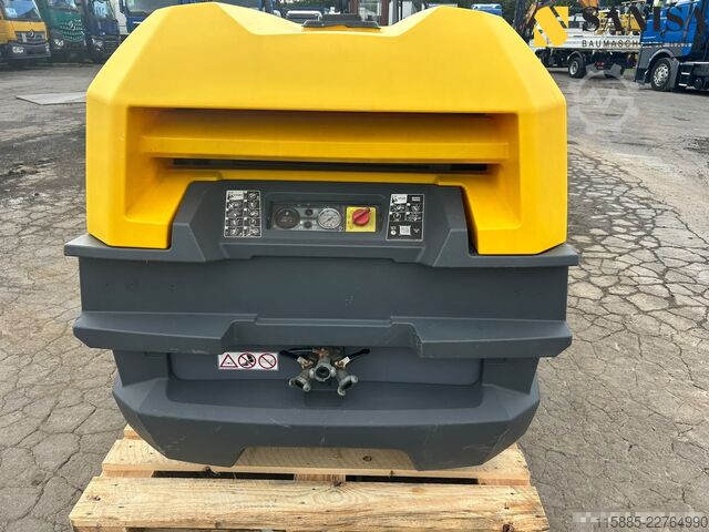 Compresor de tornillo Atlas Coop XAHS 38/XAS88/Baukompressor/12 Bar