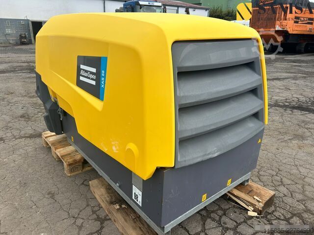Compresor de tornillo Atlas Coop XAHS 38/XAS88/Baukompressor/12 Bar