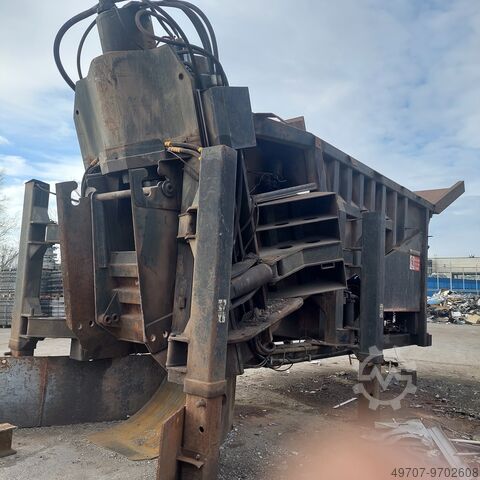 mobile scrap shears with diesel engine 
