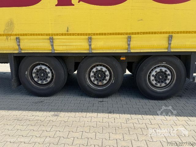 مقطورة نصفية مفتوحة مع قماش مشمع Schmitz Cargobull Curtainsider Standard