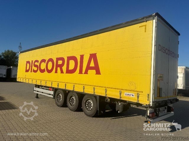مقطورة نصفية مفتوحة مع قماش مشمع Schmitz Cargobull Curtainsider Standard