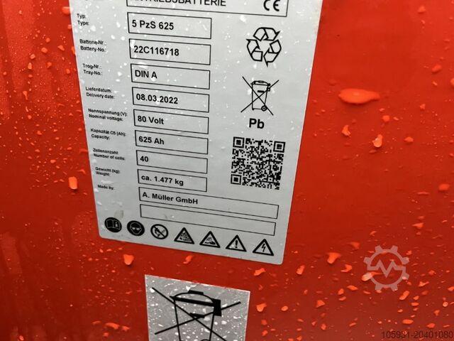 Електричний 4 -колісний навантажувач Linde E25L-02