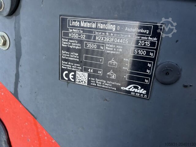 Дизельні навантажувачі Linde H35D-01