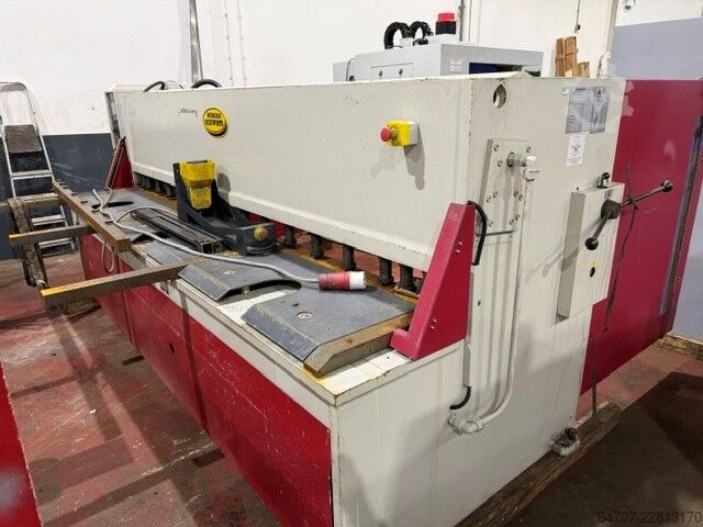 Hydraulické gilotínové nožnice MORFGAN RUSHWORTH HSGS 3100/6
